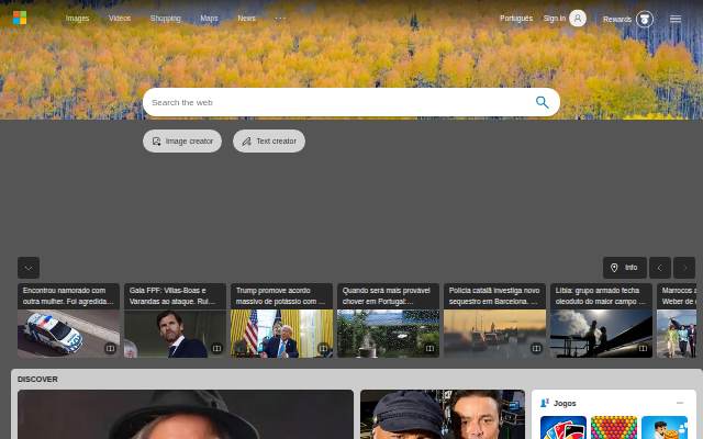 Pesquisa - Microsoft Bing storefront
