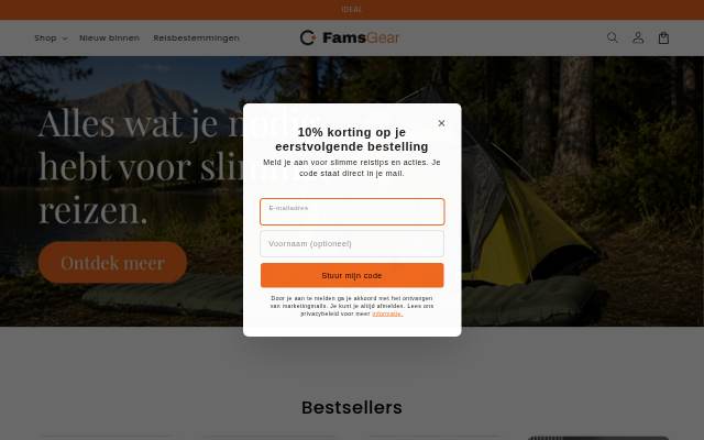 Escaparate de FamsGear