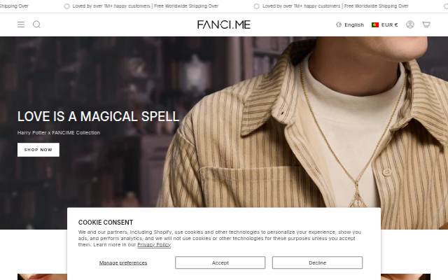 Montra da FANCI.ME Jewelry