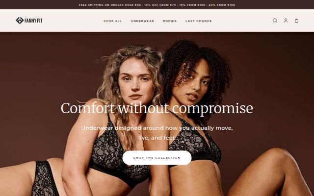 Fanny Fit storefront