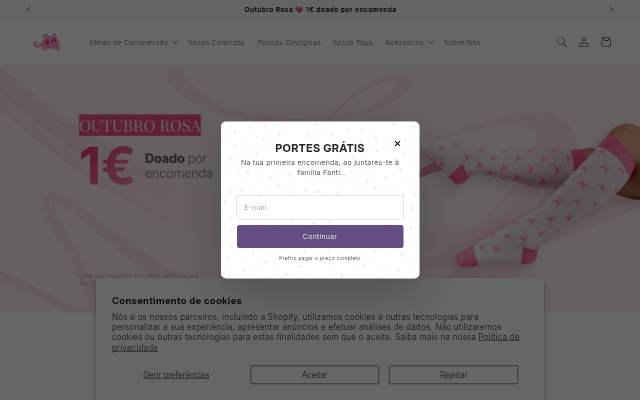 Startseite von Fanti
