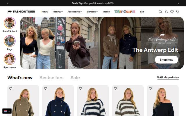 Montra da Fashiontiger