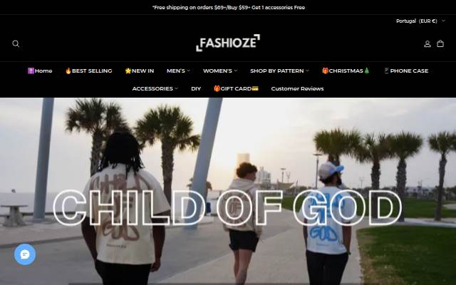 fashioze storefront