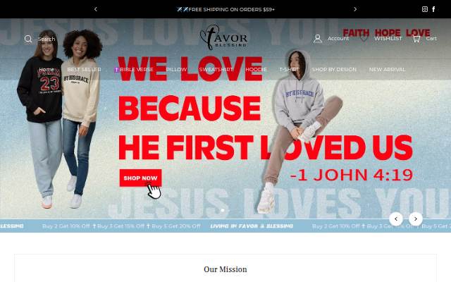 FavorBlessing storefront