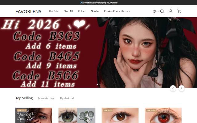 FAVORLENS storefront