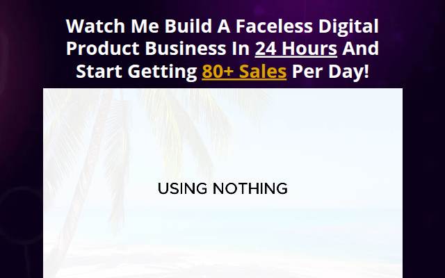 Faceless Funnel System​ storefront