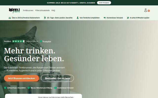 FeliPure storefront