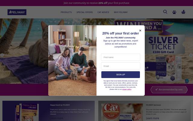 Feliway UK storefront