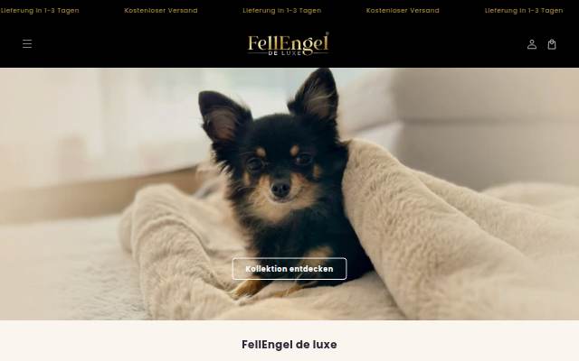 FellEngel de luxe storefront