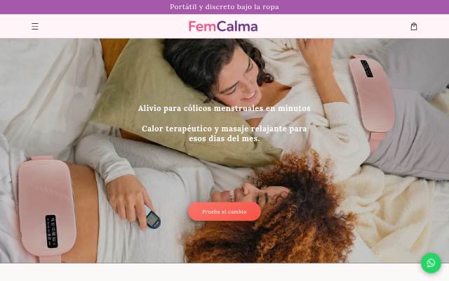 Escaparate de FemCalma