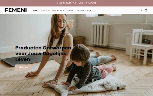 Femeni storefront