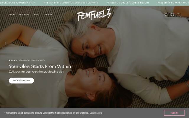 FemFuelz storefront