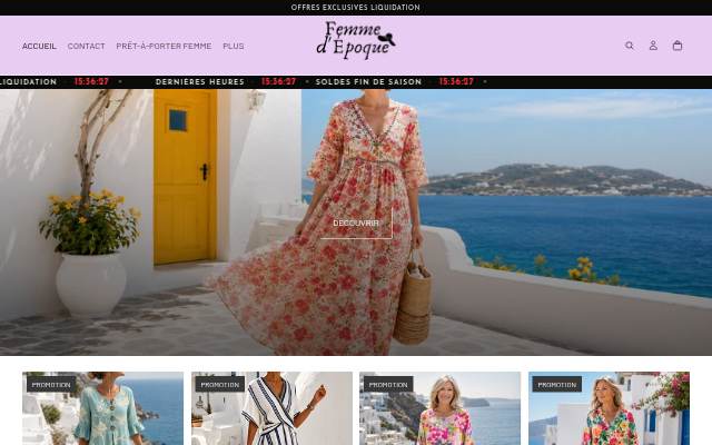 Femme d'Époque storefront