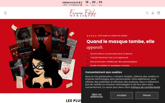 Femme Fatale Démasquée storefront