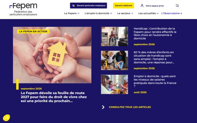 Fédération des Particuliers Employeurs de France storefront