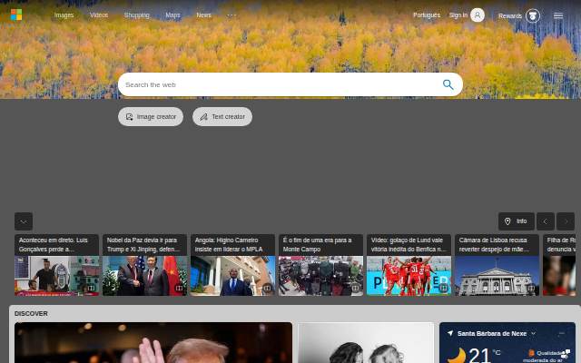 Pesquisa - Microsoft Bing storefront