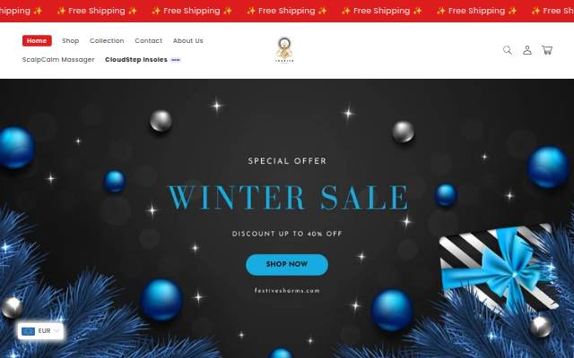 Festive Charms storefront
