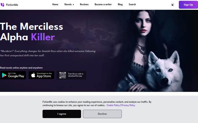FictionMe storefront