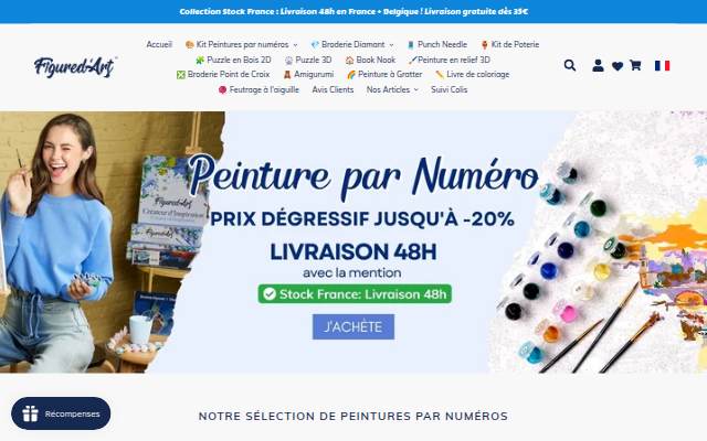 Nº1 Français en Peinture par Numéros et Broderie Diamant Livraison 48h
&ndash; Figured'Art storefront