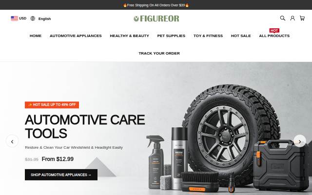 Startseite von FIGUREOR