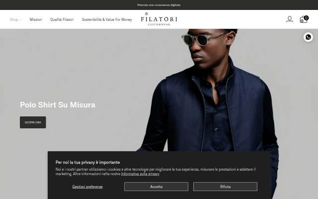 Filatori storefront