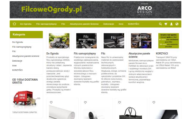 Filcowe Krążki Przeciwchwastowe storefront