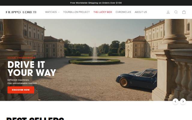 Filippo Loreti Watches storefront