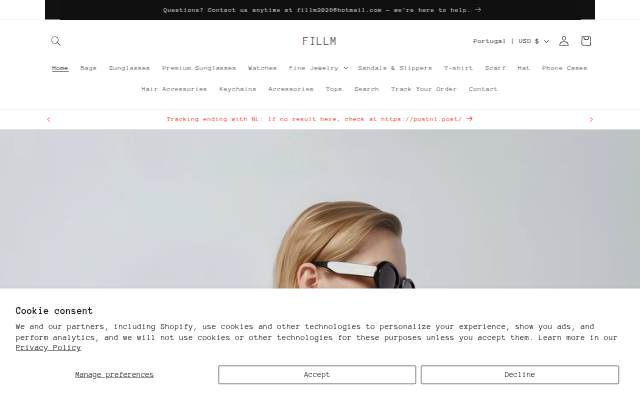 FILLM storefront