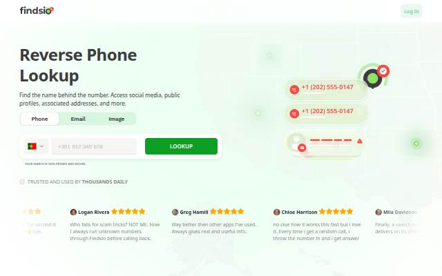 Reverse Phone Number Lookup storefront