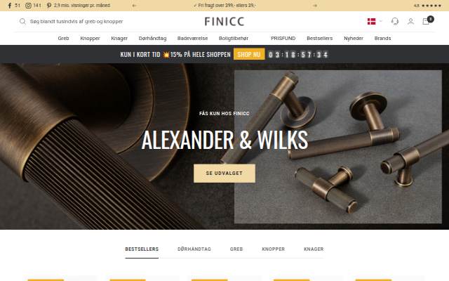 FINICC storefront