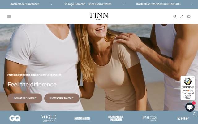 FINN Design storefront