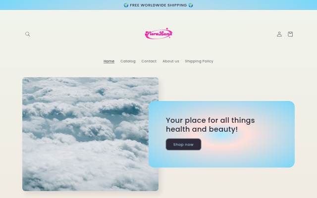 Fioraluna UK storefront