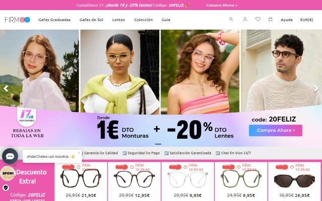 Gafas graduadas baratas online storefront