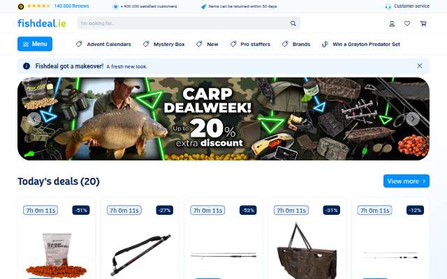 Startseite von Fishdeal