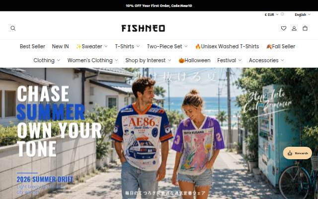 Fishneo storefront