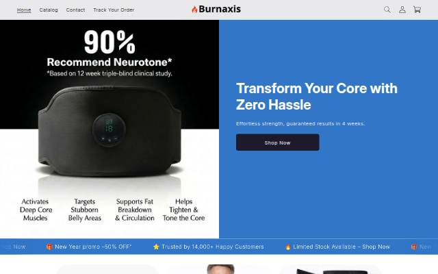 Fit-Burnaxis storefront