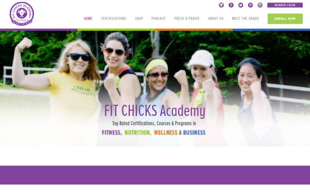 FIT CHICKS ACADEMY storefront