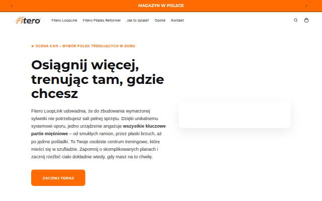 Fitero storefront