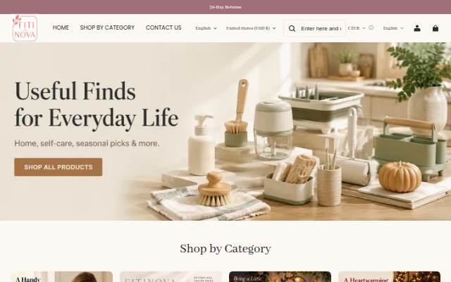 Fitinova storefront