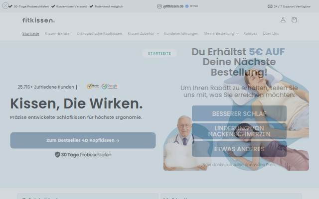 fitkissen® storefront
