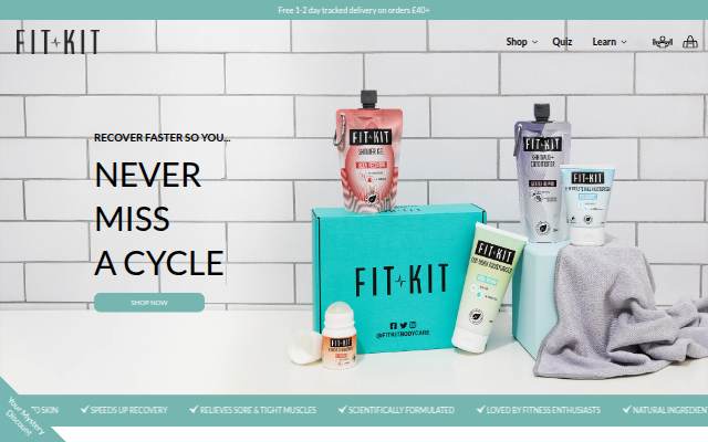 Fit Kit Bodycare storefront