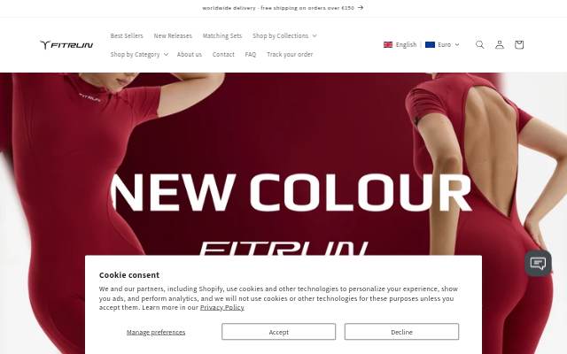 FITRUN storefront