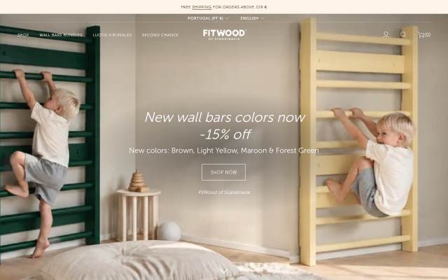 FitWood storefront