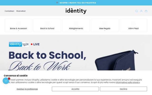 IDENTITY storefront