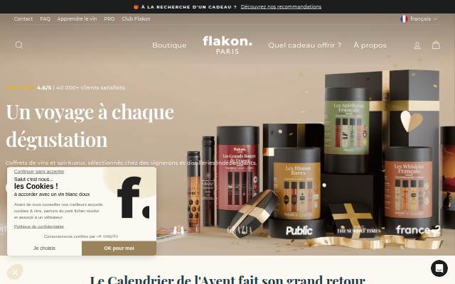 Escaparate de Flakon