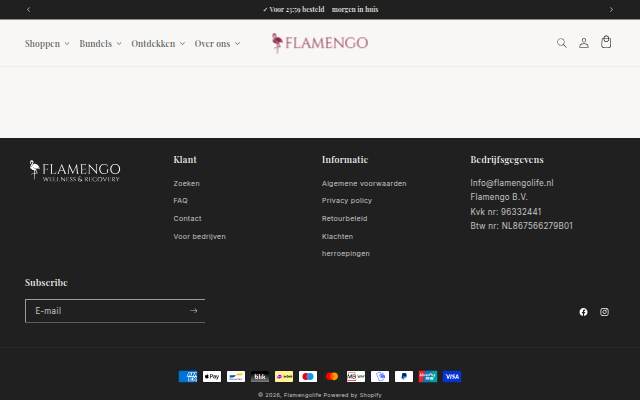 Escaparate de Flamengolife