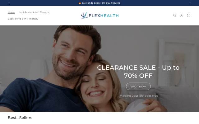 FlexHealth storefront