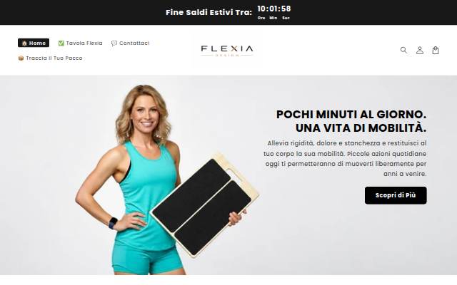 Startseite von Flexia Design