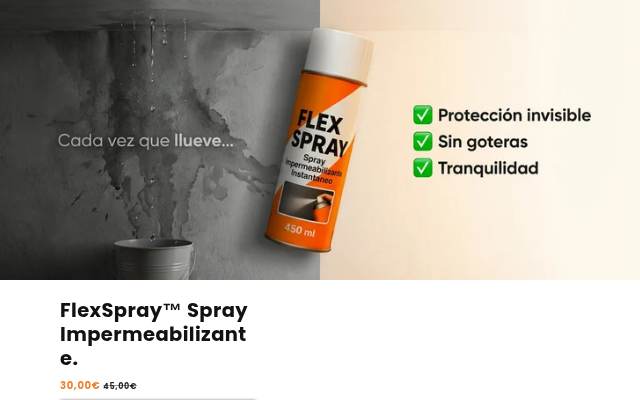 Montra da Flex Spray España