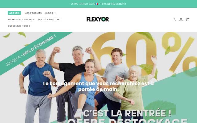 FLEXYOR storefront